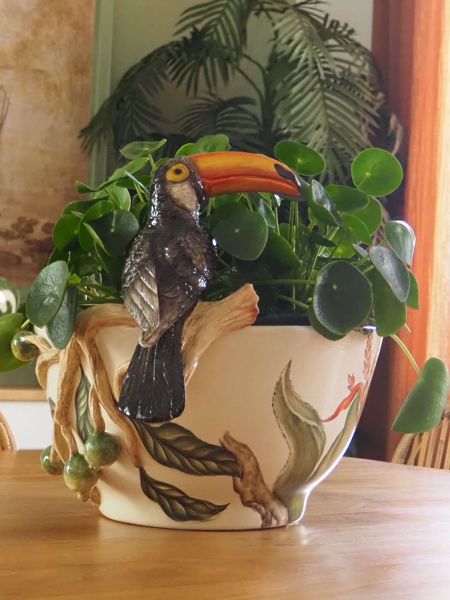Vase Toucan